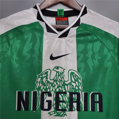 Selección de Nigeria. Camiseta local 1996