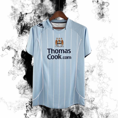 Manchester City. Camiseta local 2007-2008