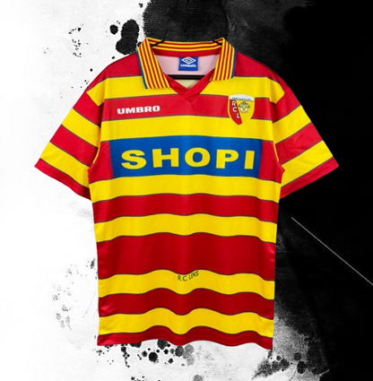 Lens. Camiseta local 1996-1997