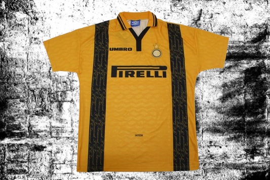 Inter de Milán. Camiseta visitante 1996-1997