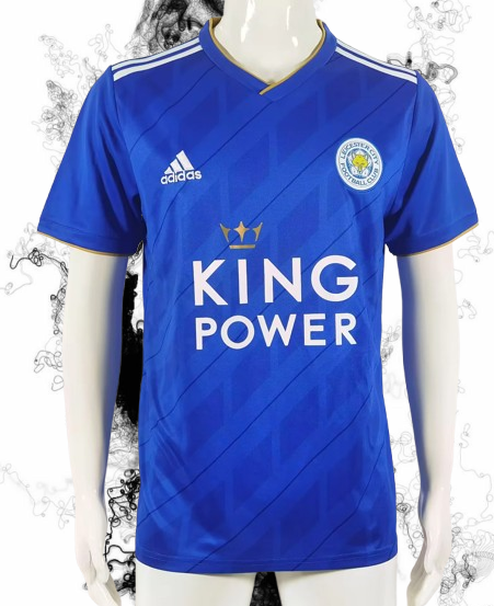 Leicester City. Camiseta local 2018-2019