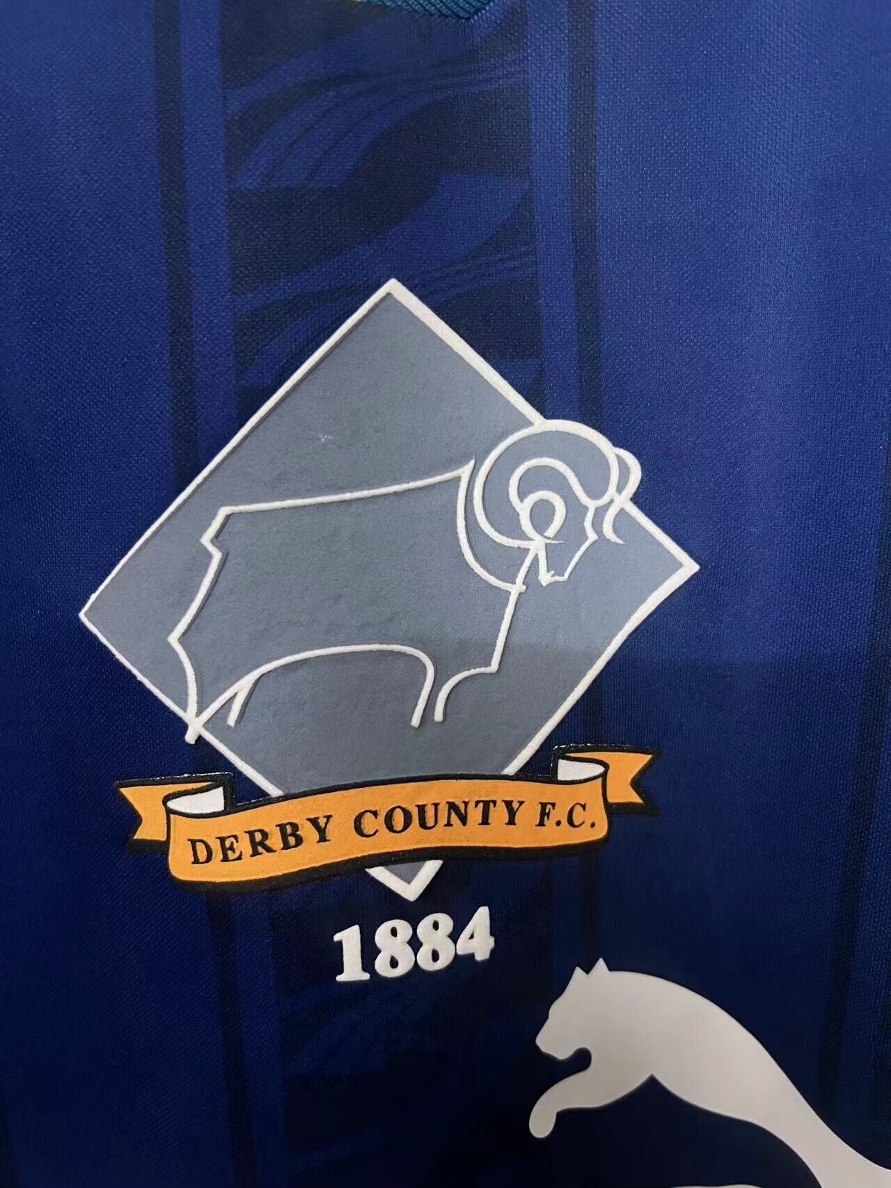 Derby County. Camiseta visitante 1995-1996
