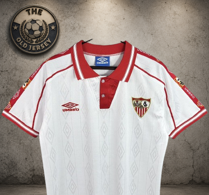 Sevilla. Camiseta local 1998-2000