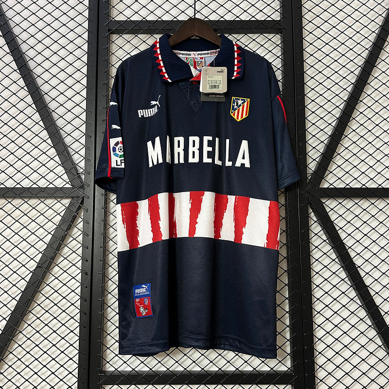 Atlético de Madrid. Camiseta visitante 1997-1998