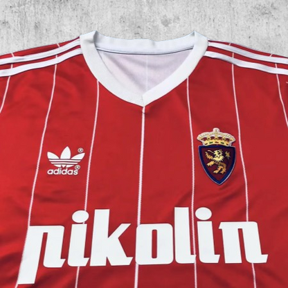 Real Zaragoza. Camiseta visitante 1983-1984