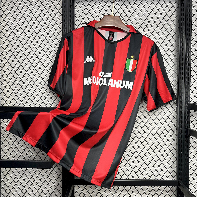 AC Milan. Camiseta local 1988-1989