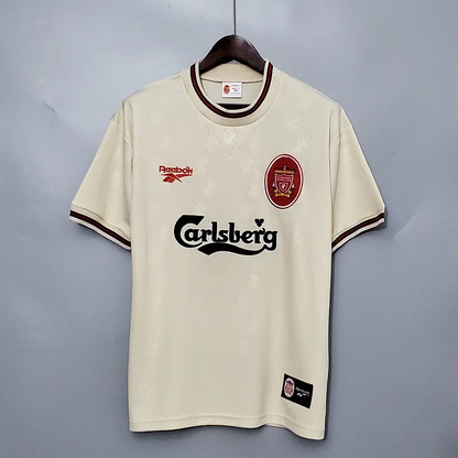 Liverpool. Camiseta visitante 1996-1997