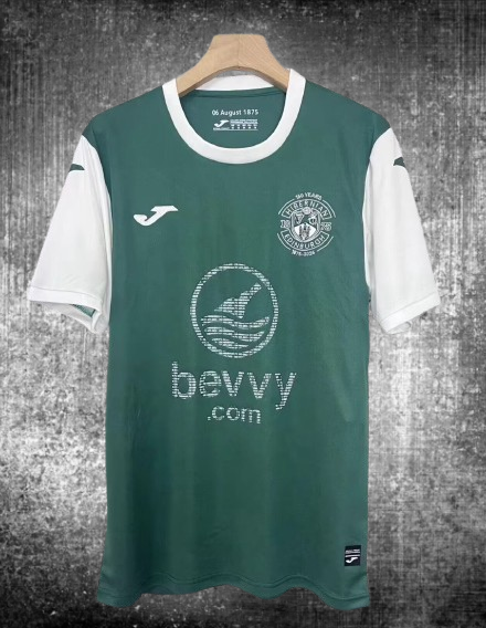 Hibernian. Camiseta local 2025-2026