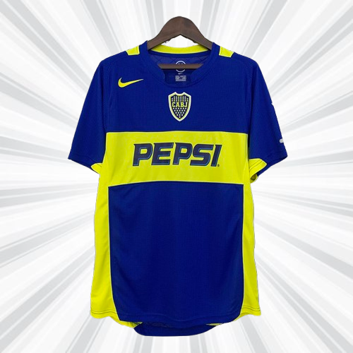 Boca Juniors. Camiseta local 2004-2005