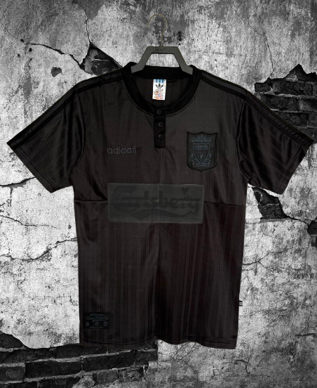 Liverpool. Camiseta 1995-1996 Edition Black