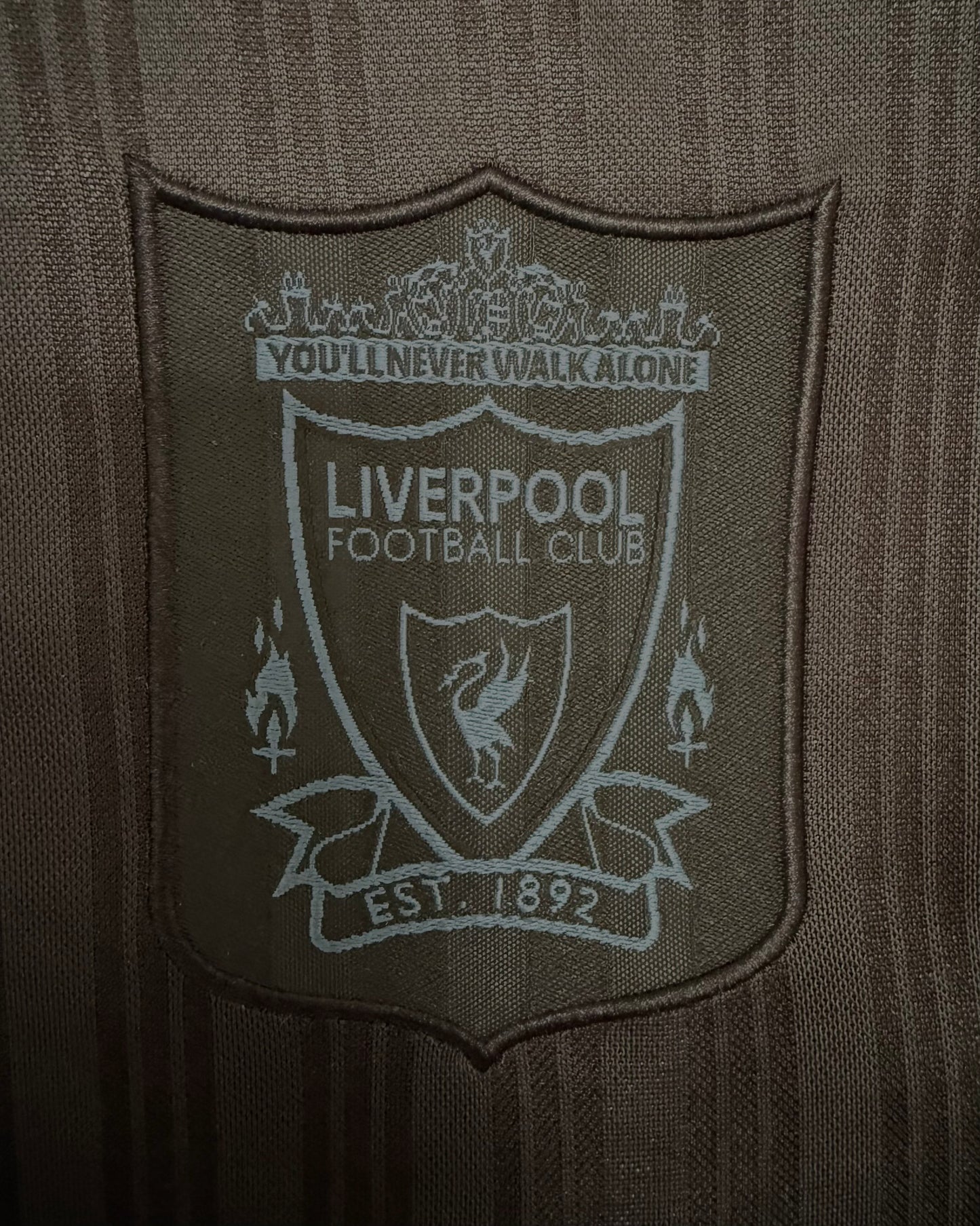 Liverpool. Camiseta 1995-1996 Edition Black