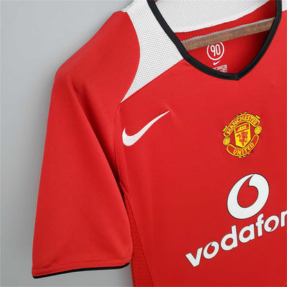 Manchester United. Camiseta local 2004-2006