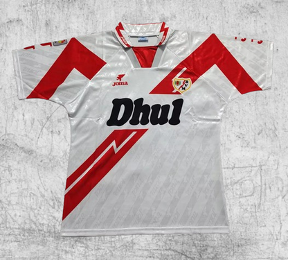 Rayo Vallecano. Camiseta local 1994-1995