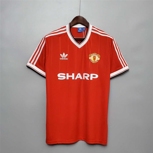 Manchester United. Camiseta local 1983-1984