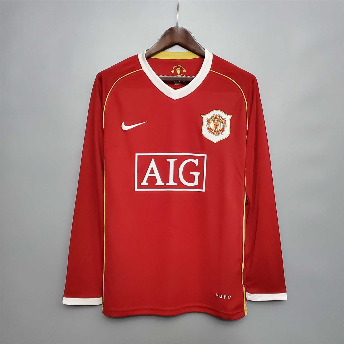 Manchester United. Camiseta local 2006-2007