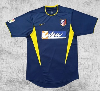 Atlético de Madrid. Camiseta visitante 2002-2003
