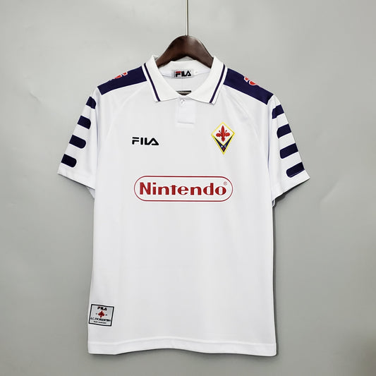 Fiorentina. Camiseta visitante 1998-1999