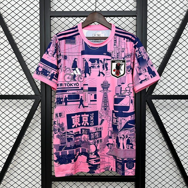 Selección de Japón. Camiseta Pink Special 2024-2025