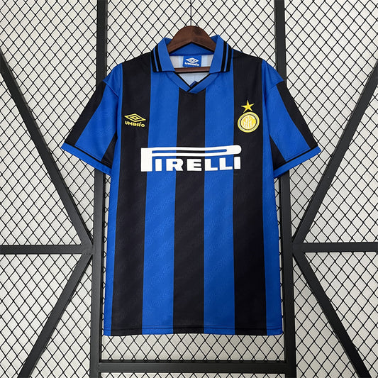 Inter de Milán. Camiseta local 1995-1996