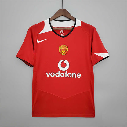 Manchester United. Camiseta local 2004-2006