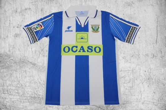 Leganés. Camiseta local 1998-2000