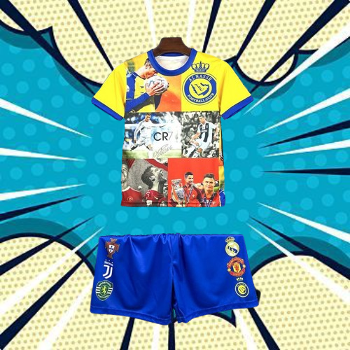 Cristiano Ronaldo. Kit Niño All Club Mix