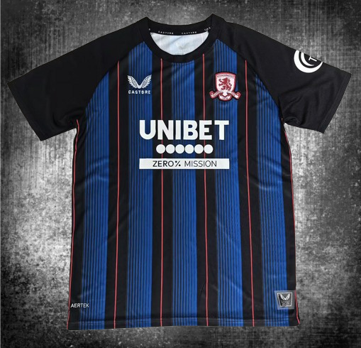 Middlesbrough. Camiseta visitante 2025-2026