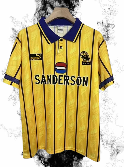 Sheffield Wednesday. Camiseta visitante 1994-1995
