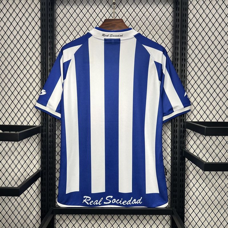 Real Sociedad. Camiseta local 2002-2003