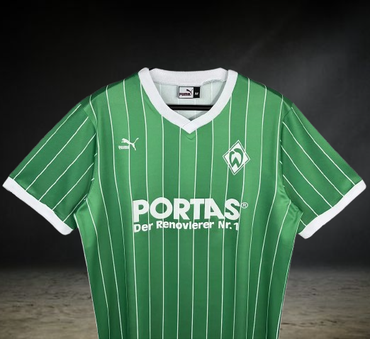 Werder Bremen. Camiseta local 1988-1989