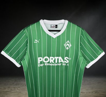 Werder Bremen. Camiseta local 1988-1989