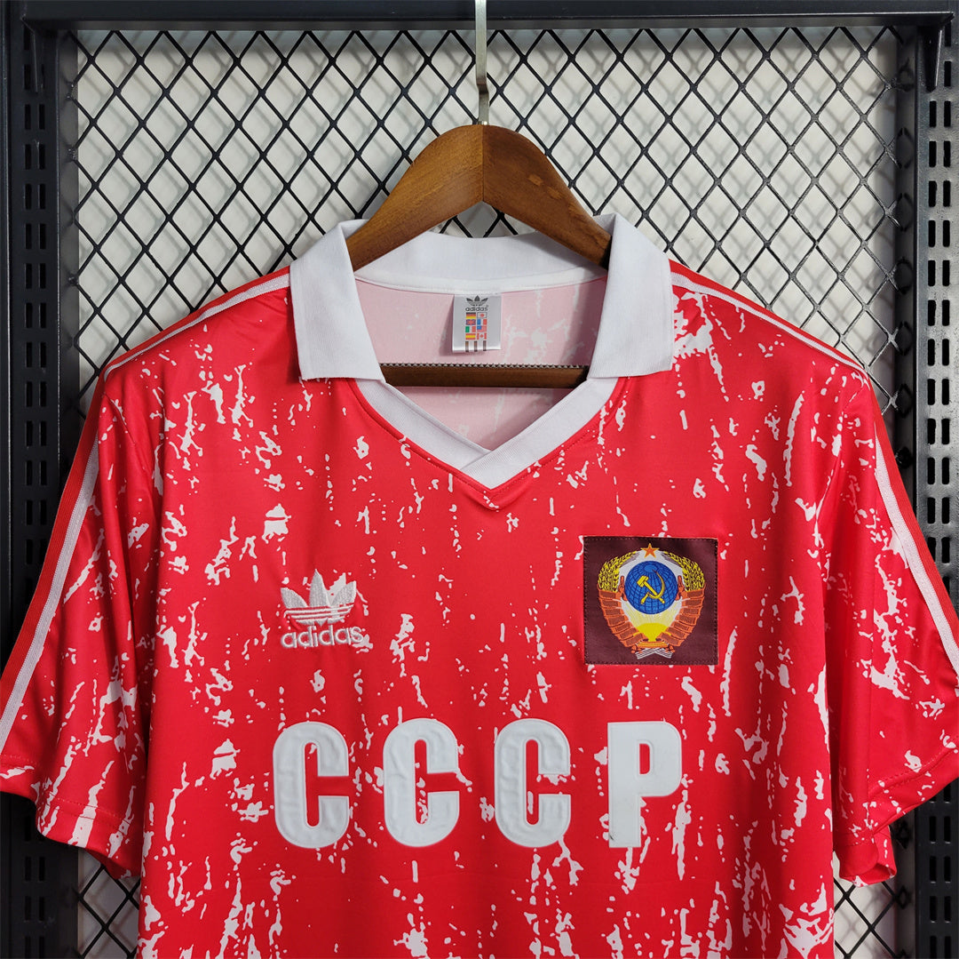 Selección de Unión Soviética. Camiseta local 1990