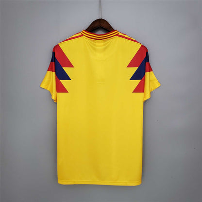 Selección de Colombia. Camiseta local 1990