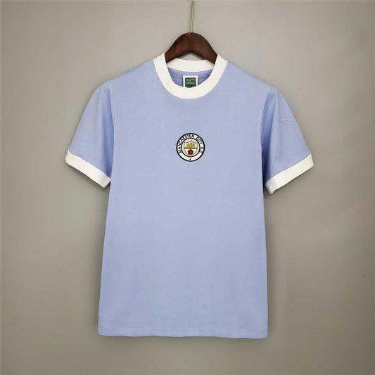 Manchester City. Camiseta local 1972-1973