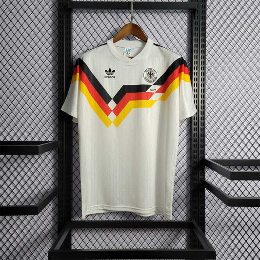 Selección de Alemania. Camiseta local 1990 (Sin Estampado)