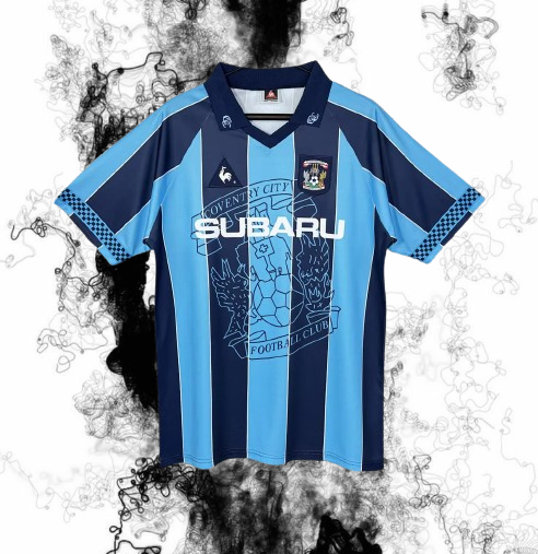 Coventry City. Camiseta local 1997-1998