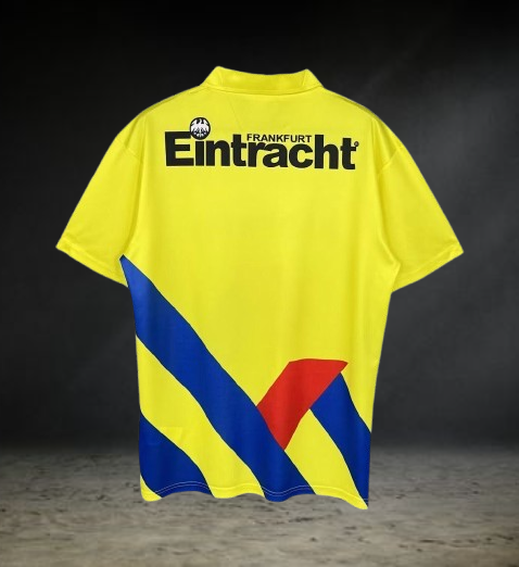 Eintracht Frankfurt. Camiseta visitante 1993-1996