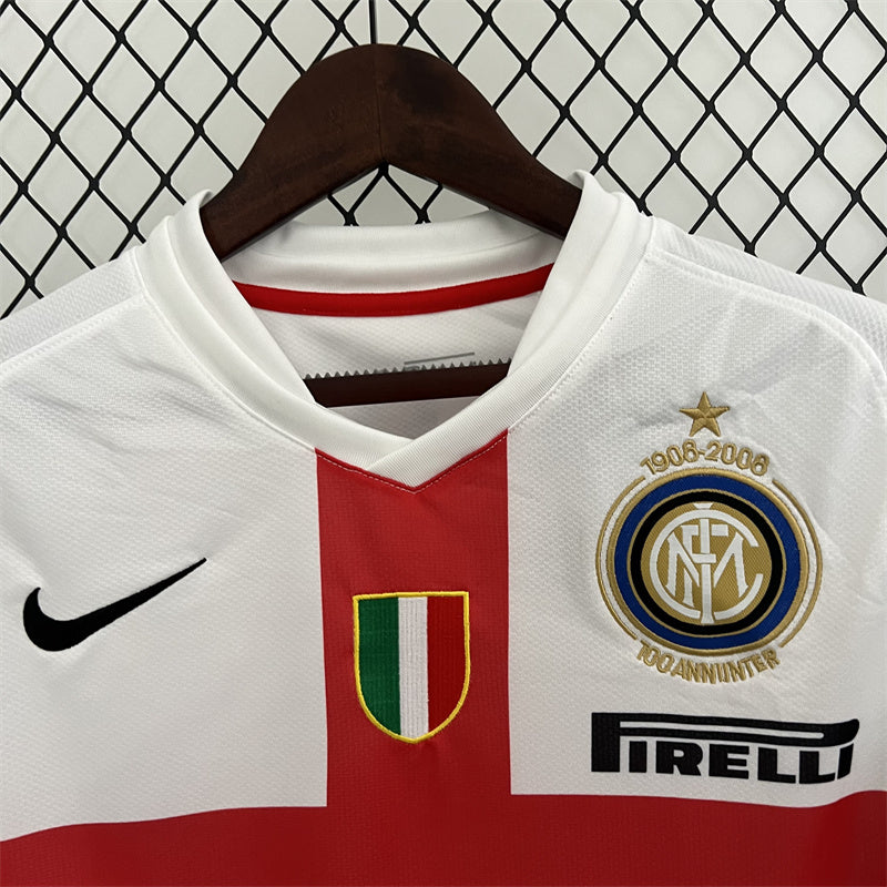 Inter de Milán. Camiseta visitante 2007-2008