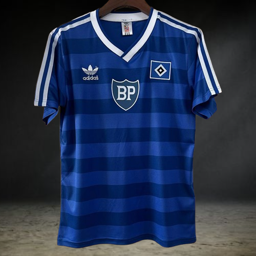 Hamburgo. Camiseta visitante 1986-1987