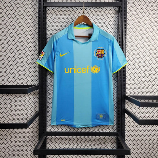 FC Barcelona. Camiseta visitante 2007-2008