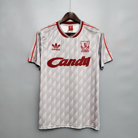 Liverpool. Camiseta visitante 1989-1991