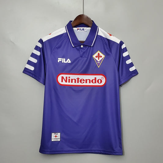 Fiorentina. Camiseta local 1998-1999