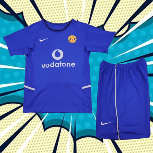 Manchester United. Kit Niño visitante 2002-2003