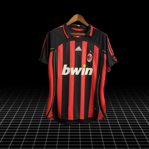AC Milán. Camiseta local 2007-2008 (Estampado KAKA´)