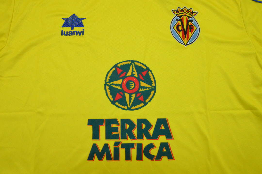 Villarreal. Camiseta local 1998-1999