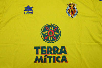 Villarreal. Camiseta local 1998-1999