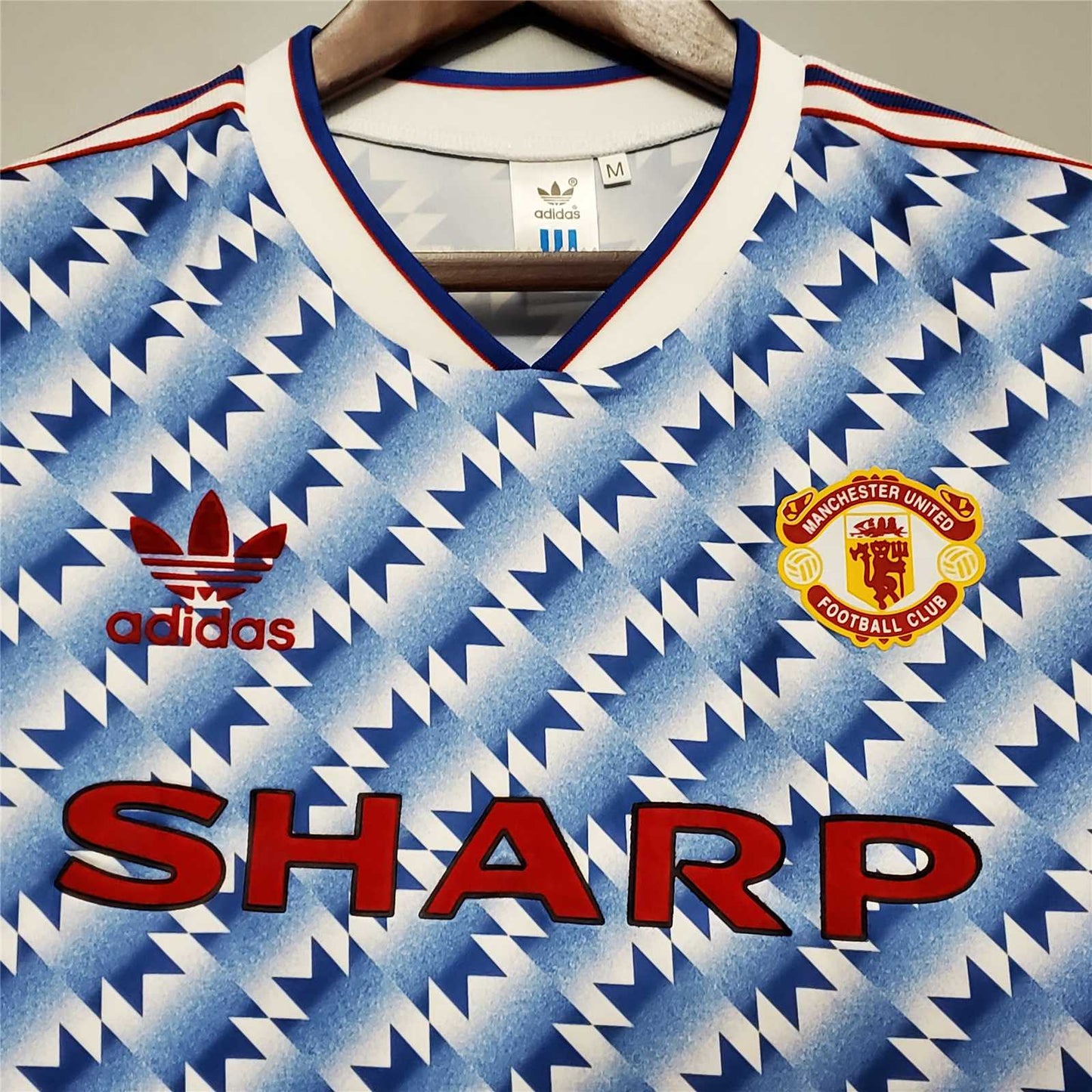 Manchester United. Camiseta visitante 1990-1992