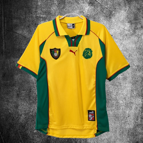 Selección de Camerún. Camiseta visitante 1998