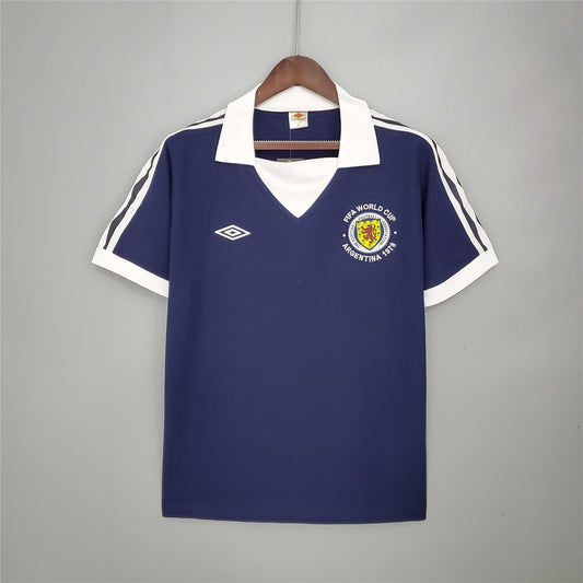 Selección de Escocia. Camiseta local 1978