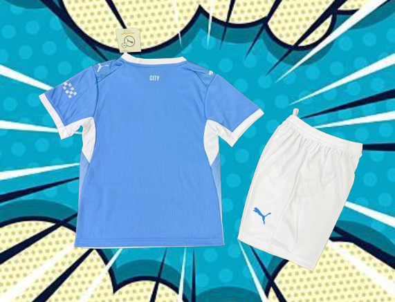 Manchester City. Kit Niño local 2026-2027
